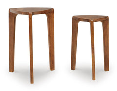Medium Brown Brynnleigh two-table set, product view 2 - 2