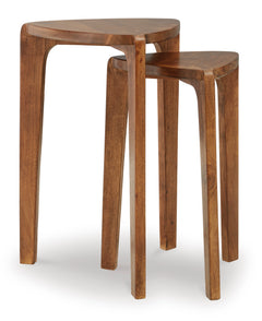 Medium Brown Brynnleigh two-table set, product view 3 - 3