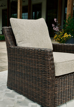 Brown Lounge Chair w/Cushion (1/CN), view 3 - 3