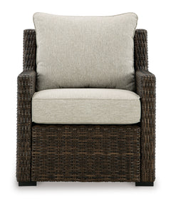 Brown Lounge Chair w/Cushion (1/CN), view 4 - 4