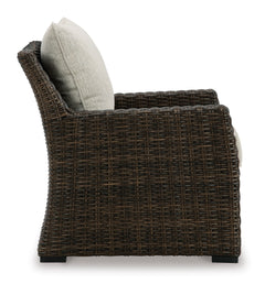 Brown Lounge Chair w/Cushion (1/CN), view 5 - 5