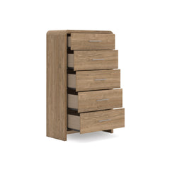 Warm Natural Brown / Chest of Drawers, drawers open - 2