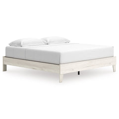 Light Natural / King, platform bed shown with mattress and bedding, not included - 26