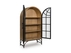 Natural/Black Accent Cabinet, product view 3 - 3