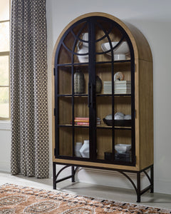 Natural/Black Accent Cabinet, product view 6 - 6