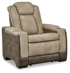 Sand, full recliner in closed position - 1