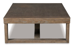 Gray Rectangular Coffee Table, product view 3 - 3