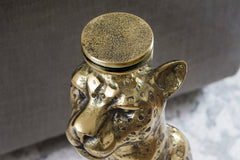 Antique Gold Finish Accent Table, product view 4 - 4