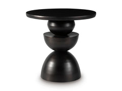Bronze Finish bronze-tone accent table, product view 2 - 2