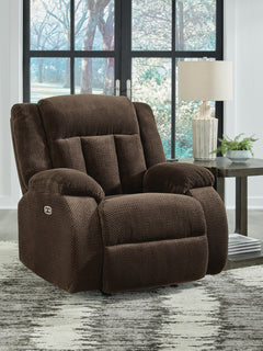 Chocolate, recliner in room; other furniture and decor excluded - 2