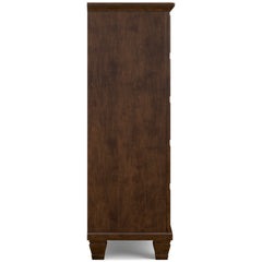 Brown, side view of chest - 4