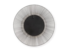 Black/Gold Finish Accent Mirror, view 2 - 2