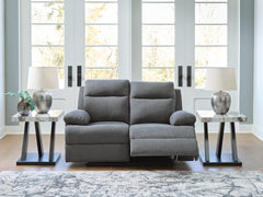 Charcoal, loveseat in room; other furnishings excluded - 2