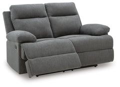 Charcoal, full product reclining angled view - 3