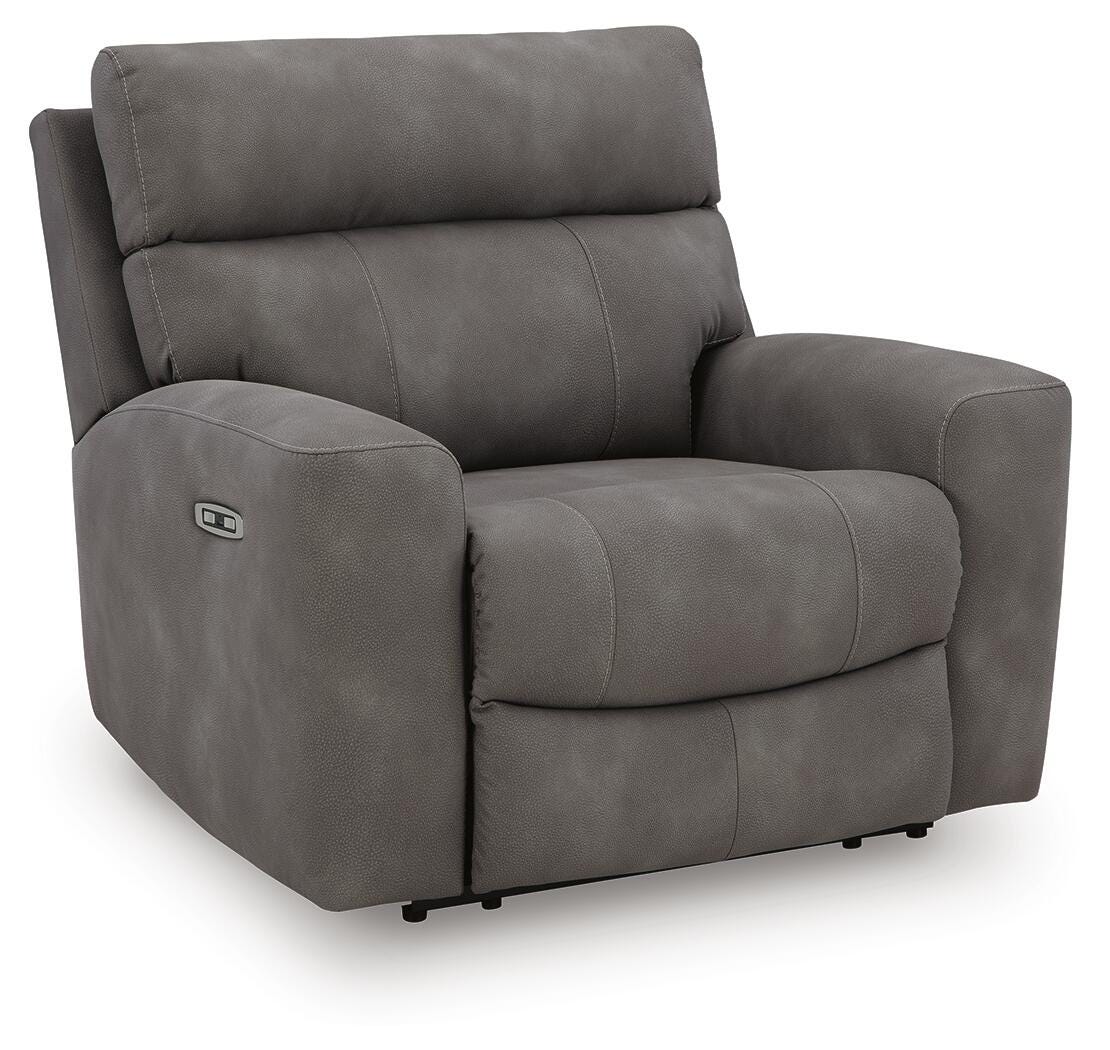 Slate, full recliner in closed position