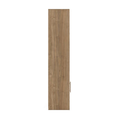 Brown display cabinet with open shelves, product view 4 - 4