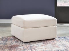 Oyster, ottoman in a room setting - 10