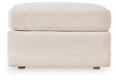 Oyster, complete ottoman front view - 11