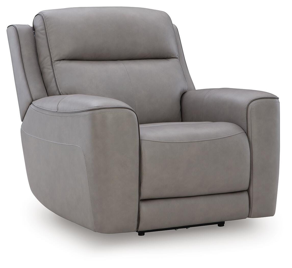 Coin, full recliner in closed position