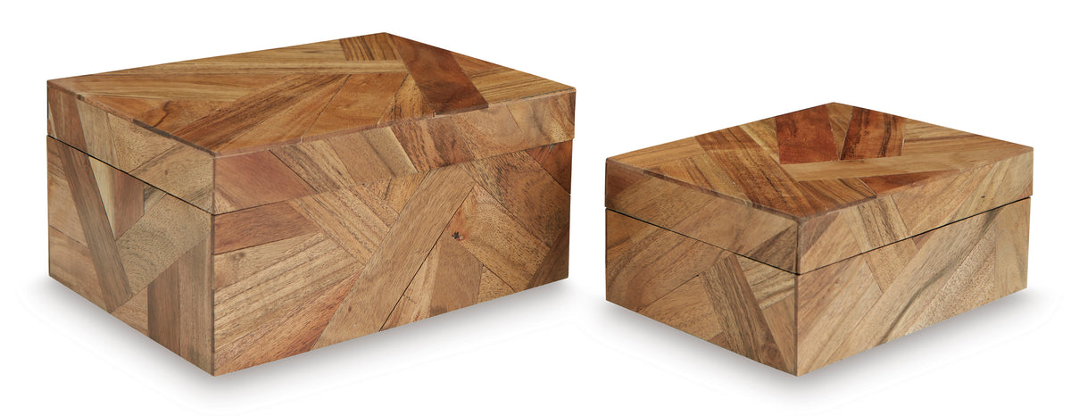 Brown Antford two-box set, full product view