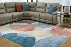 Multi 95.5" x 119.5", room view; furniture excluded - 2
