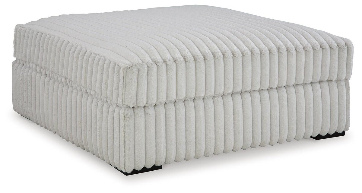 Alloy, complete ottoman angled view