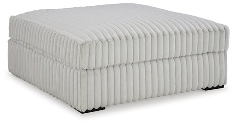 Alloy Jumbo Cord Oversized Square Ottoman