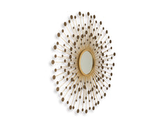 Bronze/Gold Finish Morwenna accent mirror, product view 2 - 2