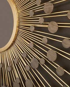 Bronze/Gold Finish Morwenna accent mirror, product view 4 - 4