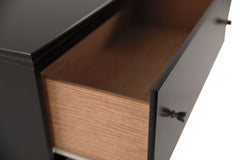 Black, drawer construction detail - 2