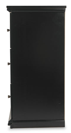 Black, left side of dresser - 4