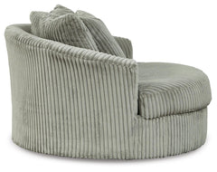 Fog, side view of complete swivel chair - 4