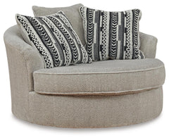 Sisal, complete swivel chair with included pillows - 1