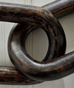 Distressed Black distressed black decorative sculpture, product view 3 - 7