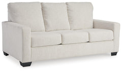 Snow Full, complete sleeper sofa, closed angled view - 7