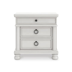 Antique White / Nightstand, front view - 3
