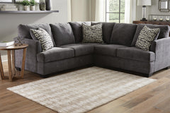 Brown/Cream 60" x 84", room view; furniture excluded - 2