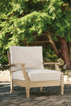 Beige Lounge Chair w/Cushion (1/CN), product view 4 - 4