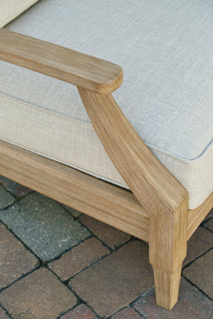 Beige Lounge Chair w/Cushion (1/CN), product view 5 - 5