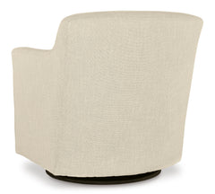 Linen Swivel Accent Chair, product view 3 - 3