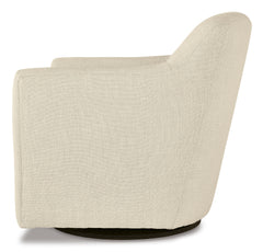 Linen Swivel Accent Chair, product view 4 - 4
