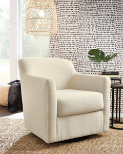 Linen Swivel Accent Chair, product view 5 - 5