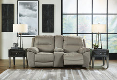 Putty, complete loveseat in room - 2
