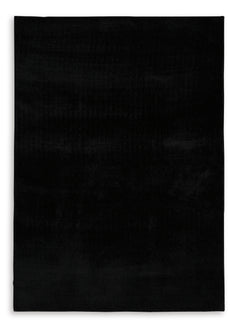 Black 60.25" x 84.25", complete rug design; representative size - 5