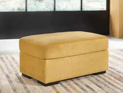 Sunflower, ottoman in room - 2