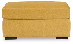 Sunflower, complete ottoman front view - 3
