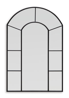 Black Accent Mirror, view 4 - 4