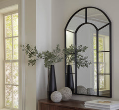 Black Accent Mirror, view 5 - 5