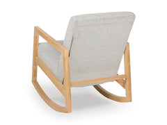 Gray/Natural Accent Chair, view 2 - 2