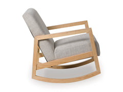 Gray/Natural Accent Chair, view 5 - 5